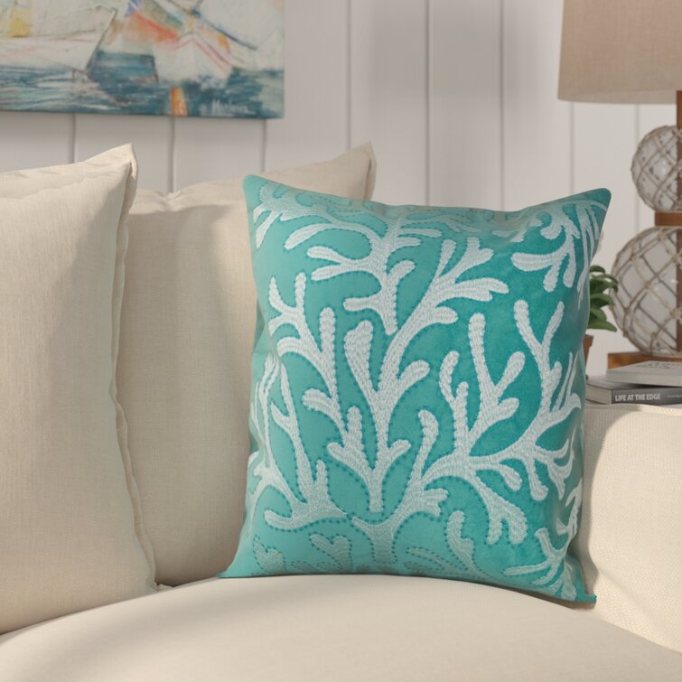 Wayfair hot sale teal pillows